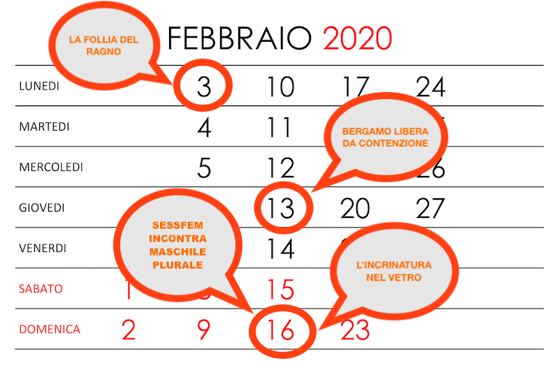 TUTTO QUELLO CHE ABBIAMO FATTO A FEBBRAIO